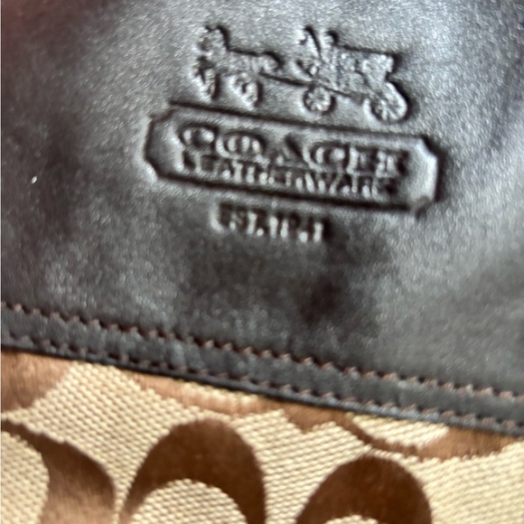 Coach Brown/Tan Signature Rain Boots - Picture 4 of 4